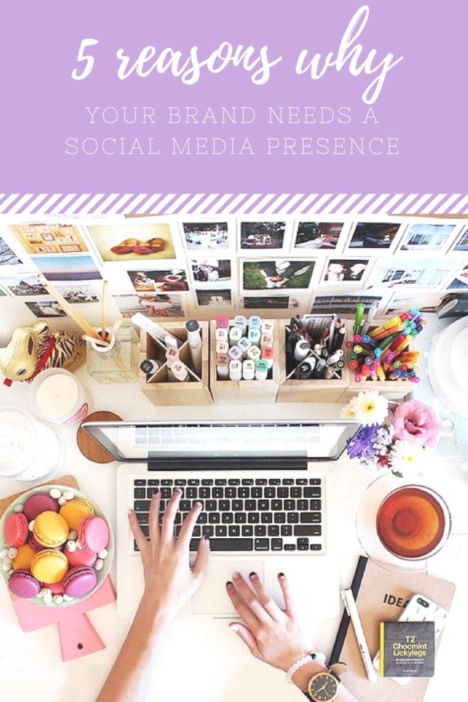 5 reasons why your brand needs a social media presence, even if it's not on all the channels. Choose the best channels for your business goals and start strategizing!