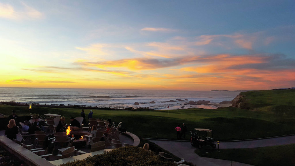 The Ritz Carlton in Half Moon Bay is one of the most luxurious, comfortable and breathtaking places to enjoy a sunset by the Pacific Ocean.
