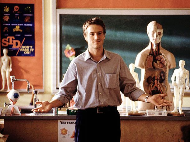 Michael Vartan as Sam Coulson in Never Been Kissed.