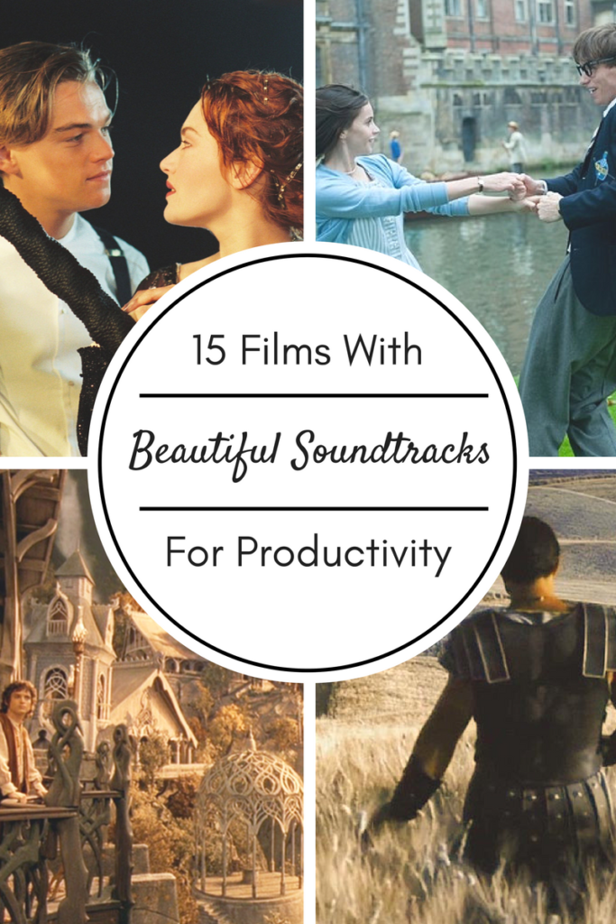 The best movie soundtracks to listen to for productivity. 