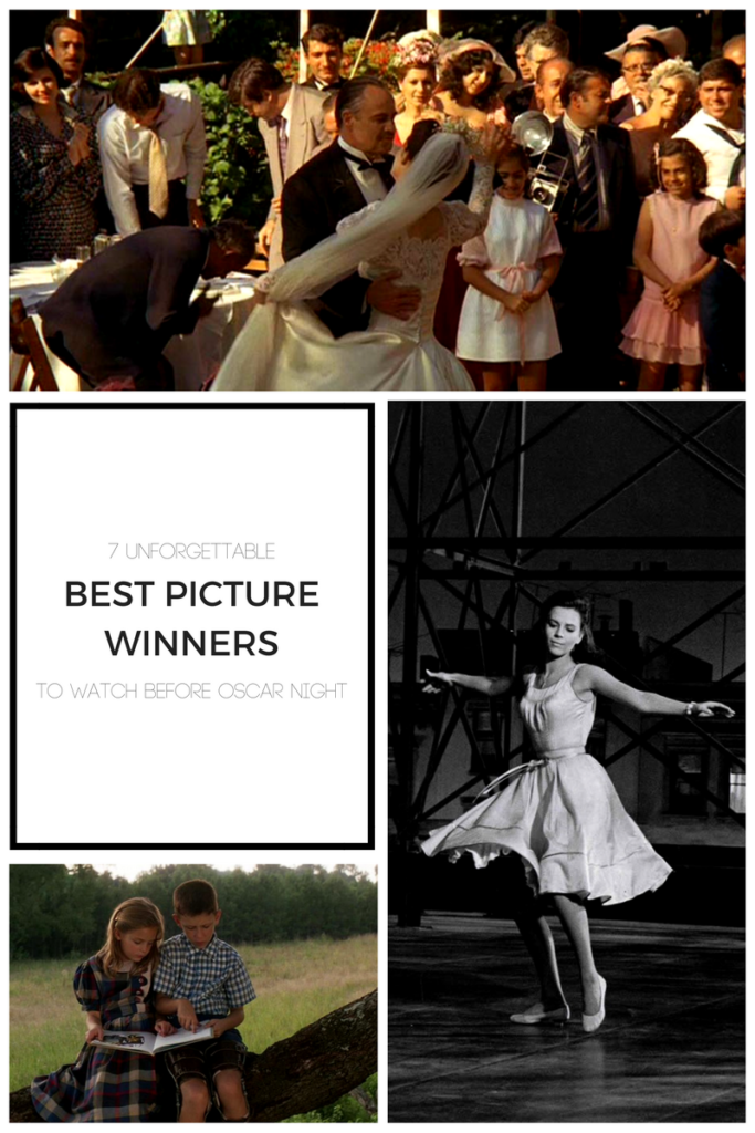 7 unforgettable best picture winners to watch before Oscar Night including Titanic, West Side Story and American Beauty.
