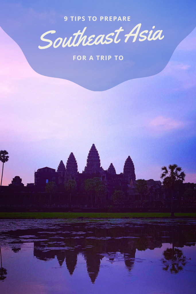 Angkor Wat's dreamy rainbow sunrise is worth waking up for. Check out these 9 tips for preparing for a Southeast Asia trip.