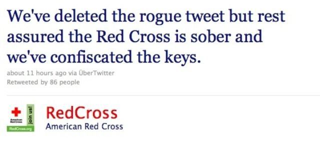 How to handle a PR crisis on social media with the American Red Cross.
