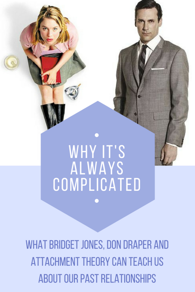 How Don Draper, Bridget Jones and attachment theory can explain why your relationships are always complicated.