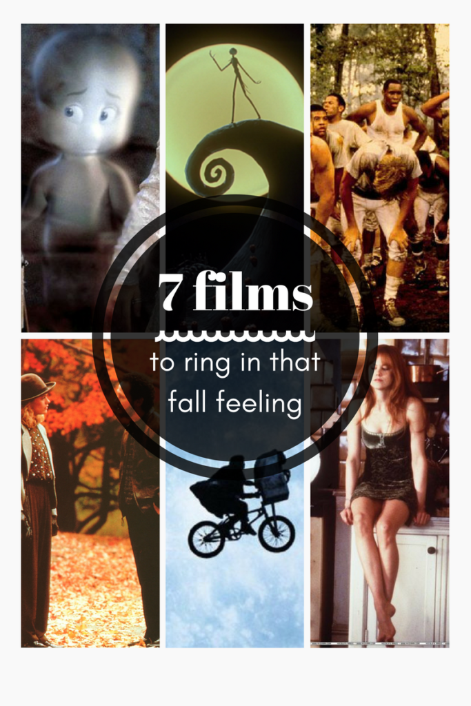7 films to ring in that fall feeling with this autumn. 