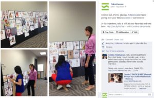 Judges at vitaminwater review submissions for the Jessie J Creative Invite with Talenthouse.