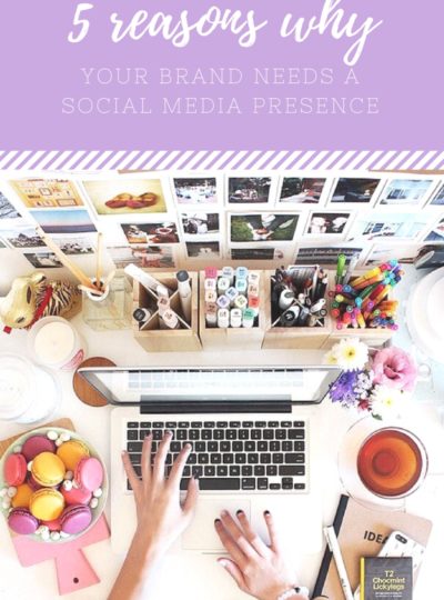 5 reasons why your brand needs a social media presence, even if it's not on all the channels. Choose the best channels for your business goals and start strategizing!