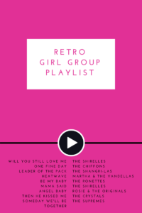 When you're in the mood for a poppy throwback, this retro girl group playlist has you covered.