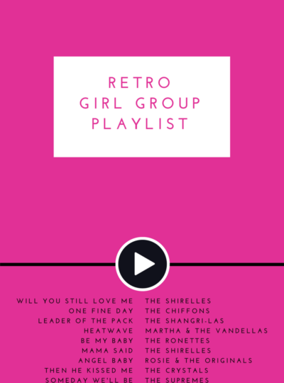 When you're in the mood for a poppy throwback, this retro girl group playlist has you covered.