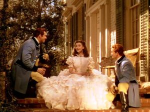 Vivien Leigh stars as Scarlett O'Hara in Gone With the Wind.