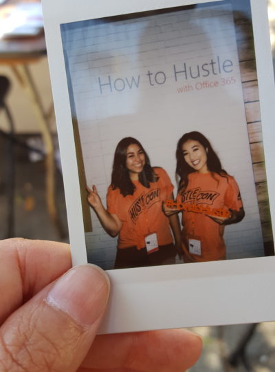 My first time as a volunteer at HustleCon.