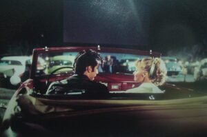 grease drive in movies sandy and danny