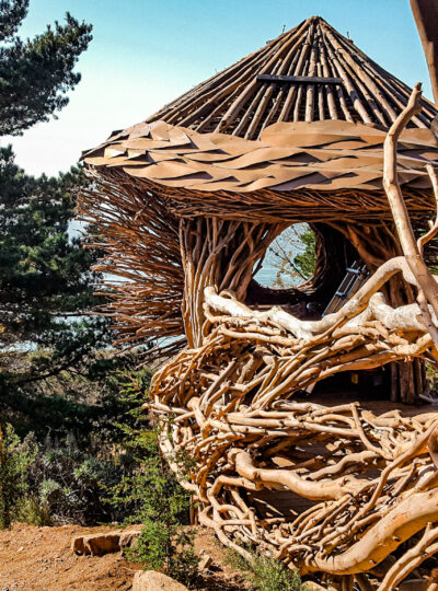 Twig Hut at Treebones Resort in Big Sur.