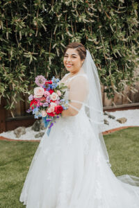 Ines gown by Pronovias Privee. Illusion wedding dress.